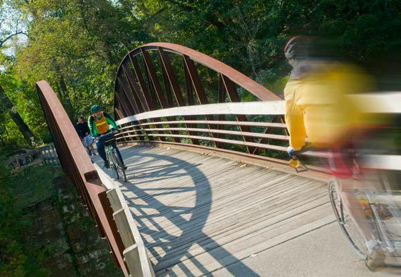 Tow Path trail in Peninsula
